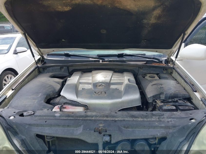 2004 Lexus Gx 470 VIN: JTJBT20X640029787 Lot: 39444521