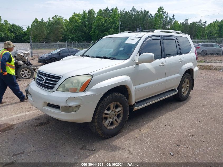 2004 Lexus Gx 470 VIN: JTJBT20X640029787 Lot: 39444521