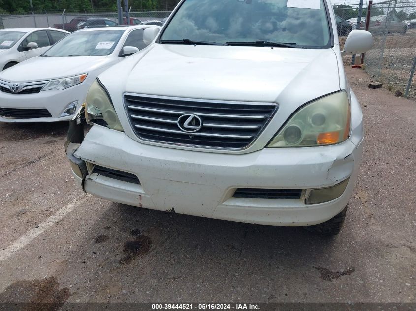 2004 Lexus Gx 470 VIN: JTJBT20X640029787 Lot: 39444521