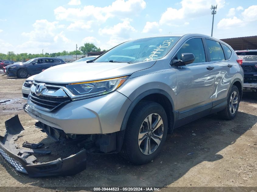 2018 Honda Cr-V Lx VIN: 2HKRW6H31JH218671 Lot: 39444523