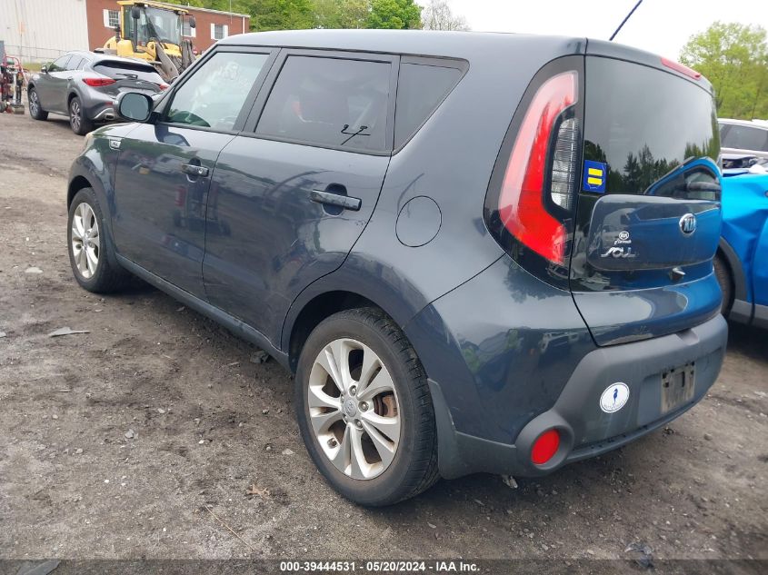 2014 Kia Soul + VIN: KNDJP3A54E7105473 Lot: 39444531