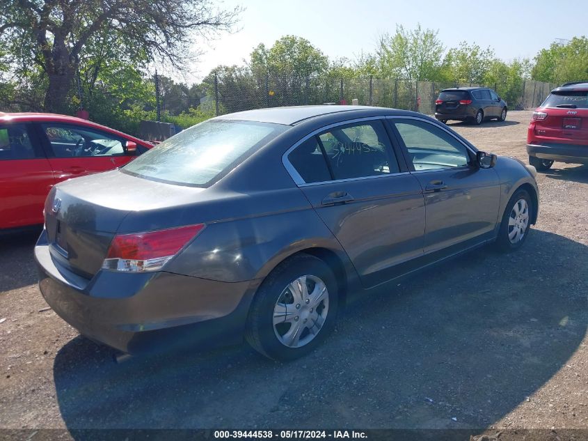 2008 Honda Accord Lx VIN: 1HGCP263X8A128565 Lot: 39444538