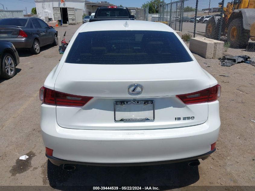 2014 Lexus Is 250 VIN: JTHBF1D29E5037727 Lot: 39444539