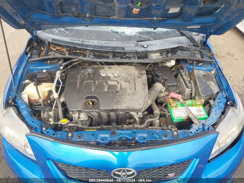 2010 Toyota Corolla S VIN: 2T1BU4EE7AC469506 Lot: 39444544