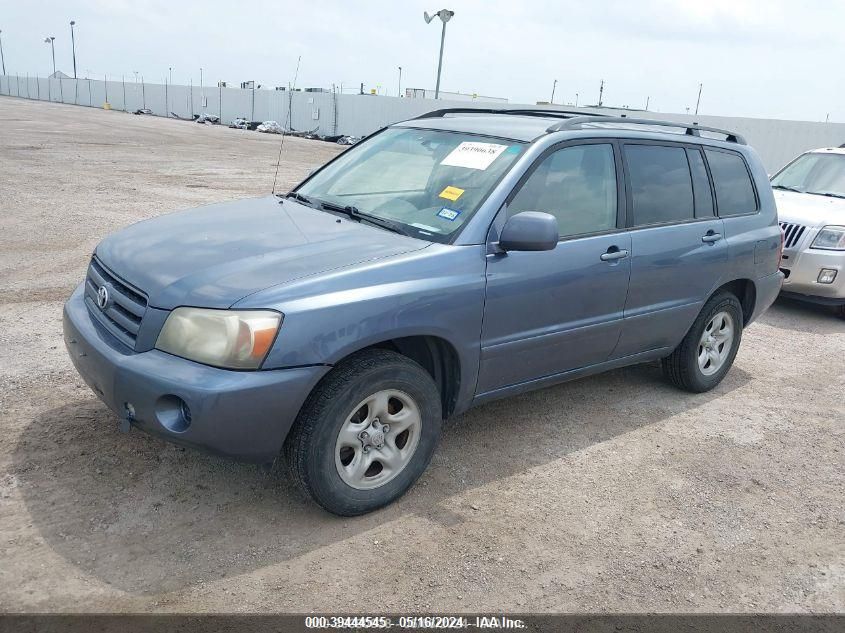 2006 Toyota Highlander VIN: JTEDD21A960137015 Lot: 39444545