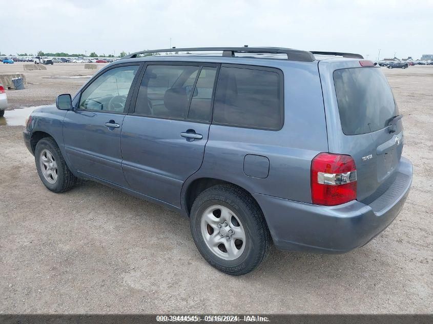 2006 Toyota Highlander VIN: JTEDD21A960137015 Lot: 39444545