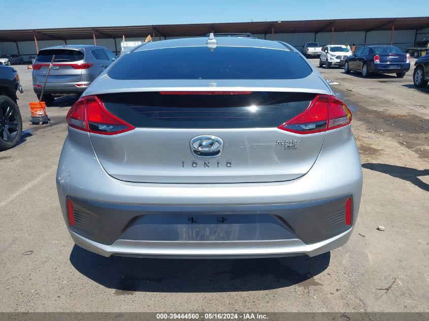 2020 Hyundai Ioniq Hybrid Blue VIN: KMHC65LC5LU215042 Lot: 39444560