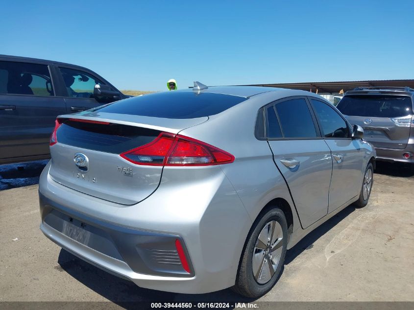 2020 Hyundai Ioniq Hybrid Blue VIN: KMHC65LC5LU215042 Lot: 39444560