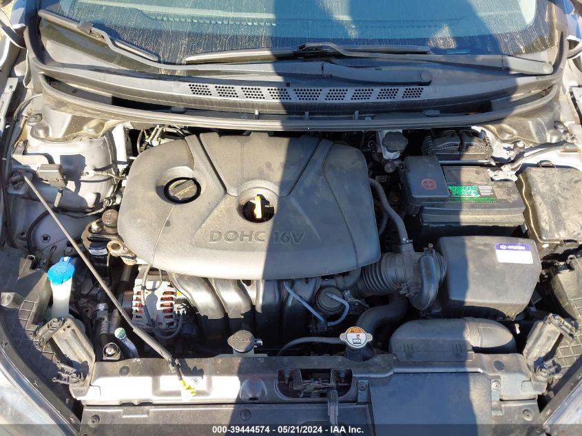 2013 Hyundai Elantra Limited VIN: KMHDH4AE9DU635689 Lot: 39444574