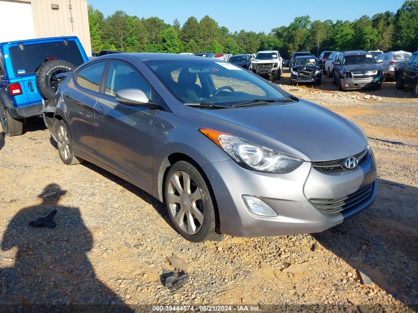 2013 Hyundai Elantra Limited VIN: KMHDH4AE9DU635689 Lot: 39444574