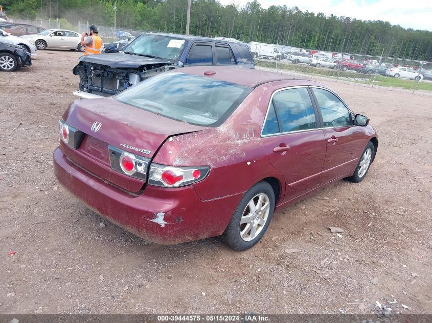 2005 Honda Accord 3.0 Ex VIN: 1HGCM66545A046814 Lot: 39444575