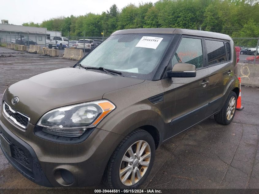 2012 Kia Soul + VIN: KNDJT2A65C7403719 Lot: 39444581