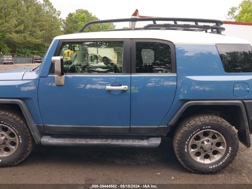 2012 Toyota Fj Cruiser VIN: JTEBU4BF3CK147861 Lot: 39444582