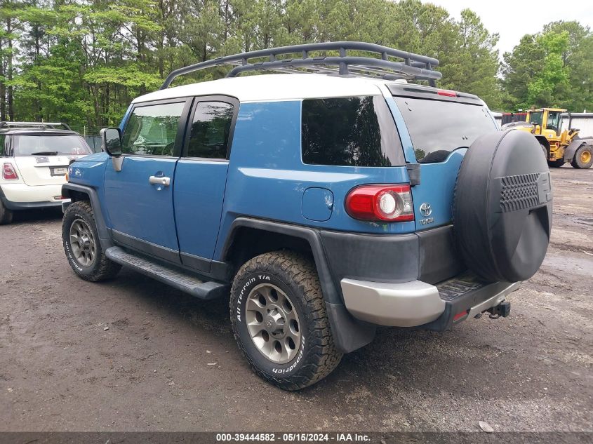 2012 Toyota Fj Cruiser VIN: JTEBU4BF3CK147861 Lot: 39444582