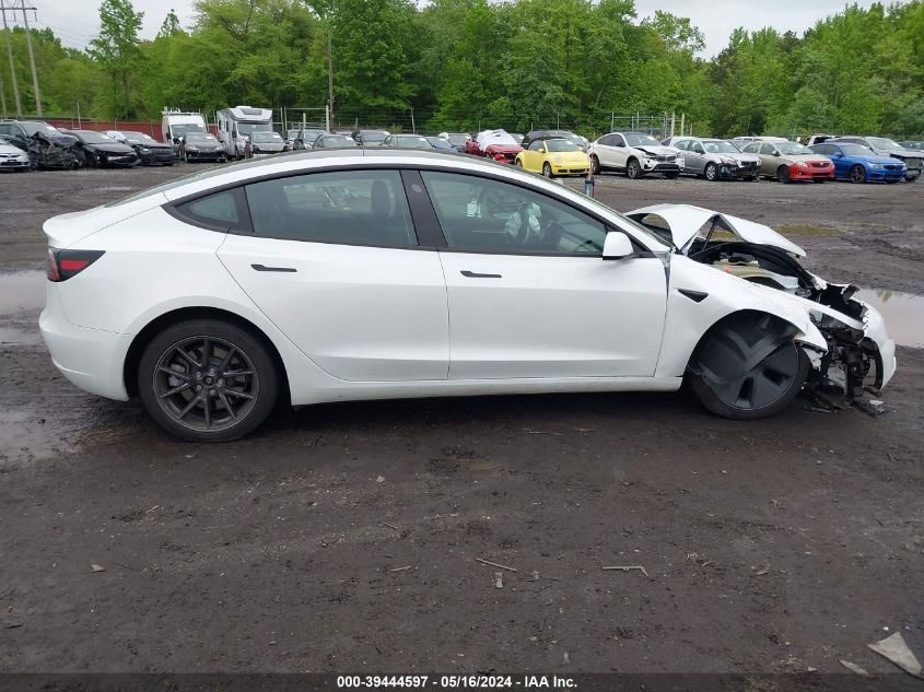 2023 Tesla Model 3 Rear-Wheel Drive VIN: 5YJ3E1EA2PF478566 Lot: 39444597