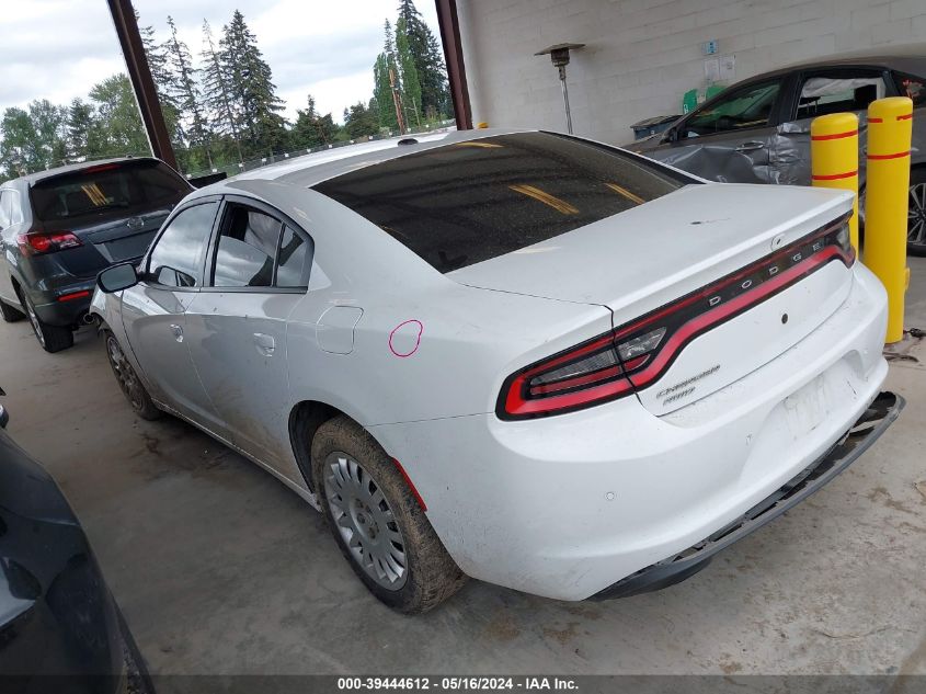 2018 Dodge Charger Police Awd VIN: 2C3CDXKT0JH295491 Lot: 39444612