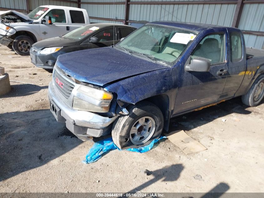 2005 GMC Canyon Sl VIN: 1GTCS196X58125648 Lot: 39444618