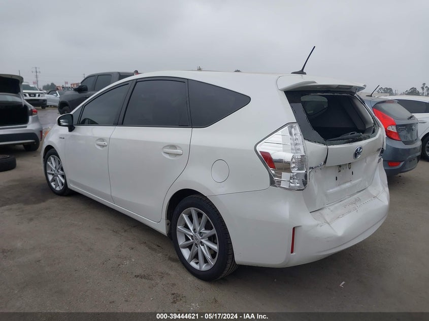 2012 Toyota Prius V VIN: JTDZN3EU0C3173686 Lot: 39444621