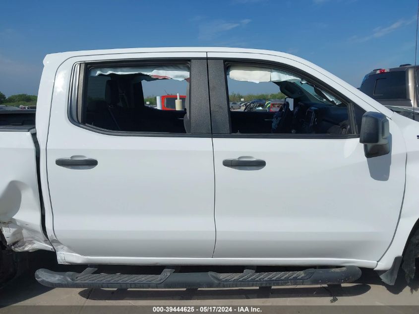 2021 Chevrolet Silverado 1500 2Wd Short Bed Custom VIN: 1GCPWBEK0MZ431328 Lot: 39444625