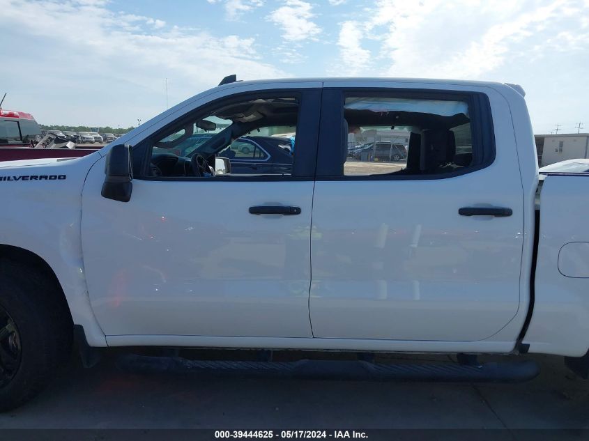 2021 Chevrolet Silverado 1500 2Wd Short Bed Custom VIN: 1GCPWBEK0MZ431328 Lot: 39444625