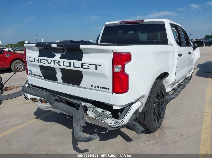 2021 Chevrolet Silverado 1500 2Wd Short Bed Custom VIN: 1GCPWBEK0MZ431328 Lot: 39444625