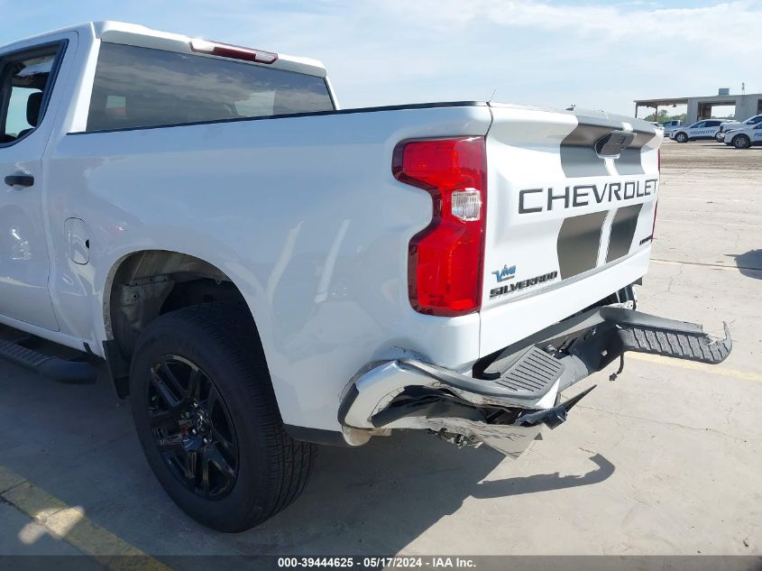 2021 Chevrolet Silverado 1500 2Wd Short Bed Custom VIN: 1GCPWBEK0MZ431328 Lot: 39444625