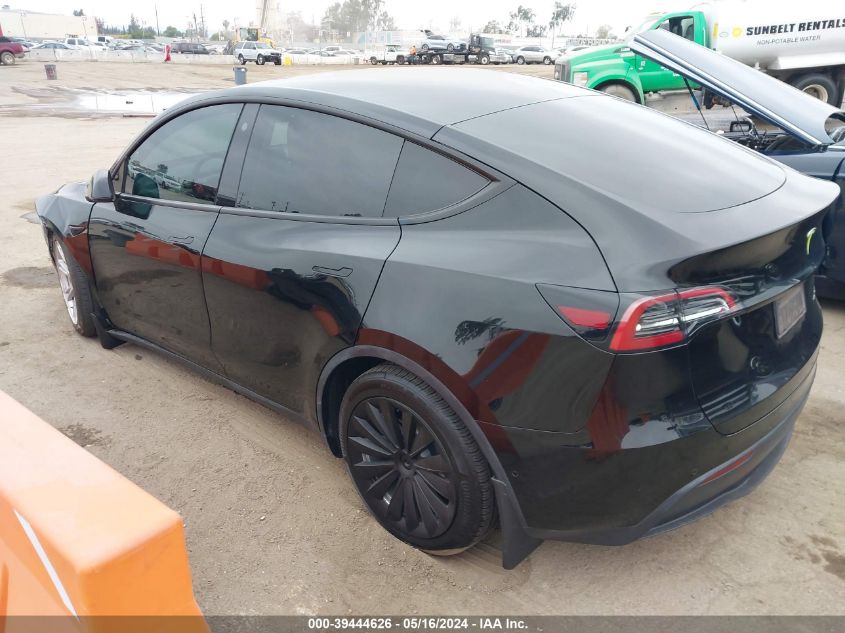 2021 Tesla Model Y Long Range Dual Motor All-Wheel Drive VIN: 5YJYGDEE7MF284387 Lot: 39444626