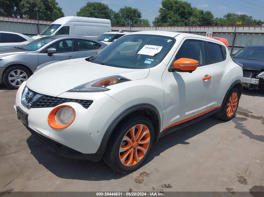 2015 Nissan Juke Sl VIN: JN8AF5MR8FT503408 Lot: 39444631