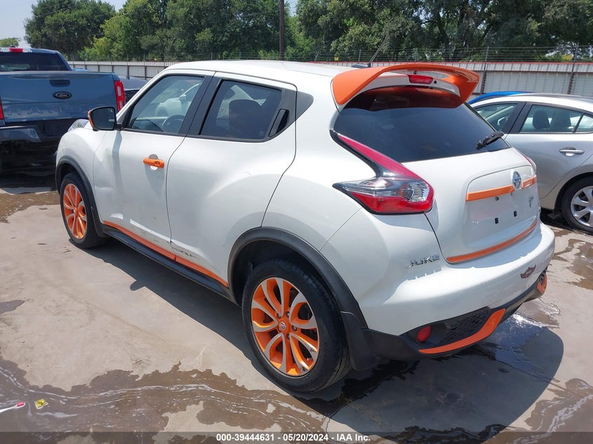 2015 Nissan Juke Sl VIN: JN8AF5MR8FT503408 Lot: 39444631