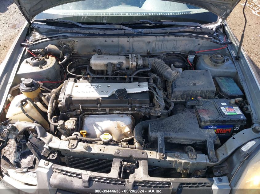 2004 Hyundai Accent Gl/Gt VIN: KMHCG35C54U301984 Lot: 39444633