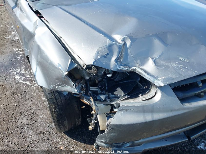 2004 Hyundai Accent Gl/Gt VIN: KMHCG35C54U301984 Lot: 39444633