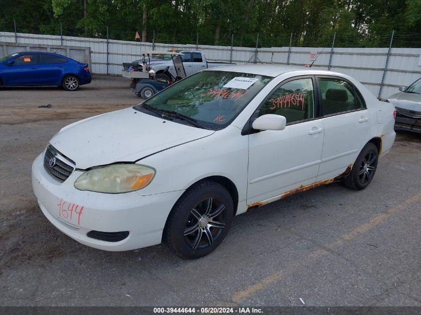 2006 Toyota Corolla Le VIN: JTDBR32E760073688 Lot: 39444644