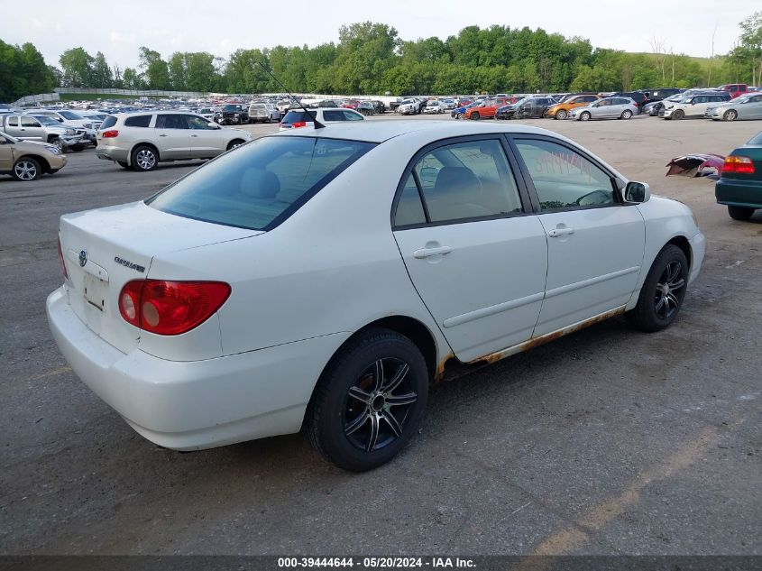 2006 Toyota Corolla Le VIN: JTDBR32E760073688 Lot: 39444644