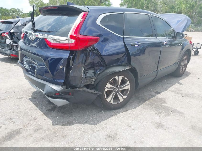 2018 Honda Cr-V Lx VIN: 2HKRW5H37JH412065 Lot: 39444670