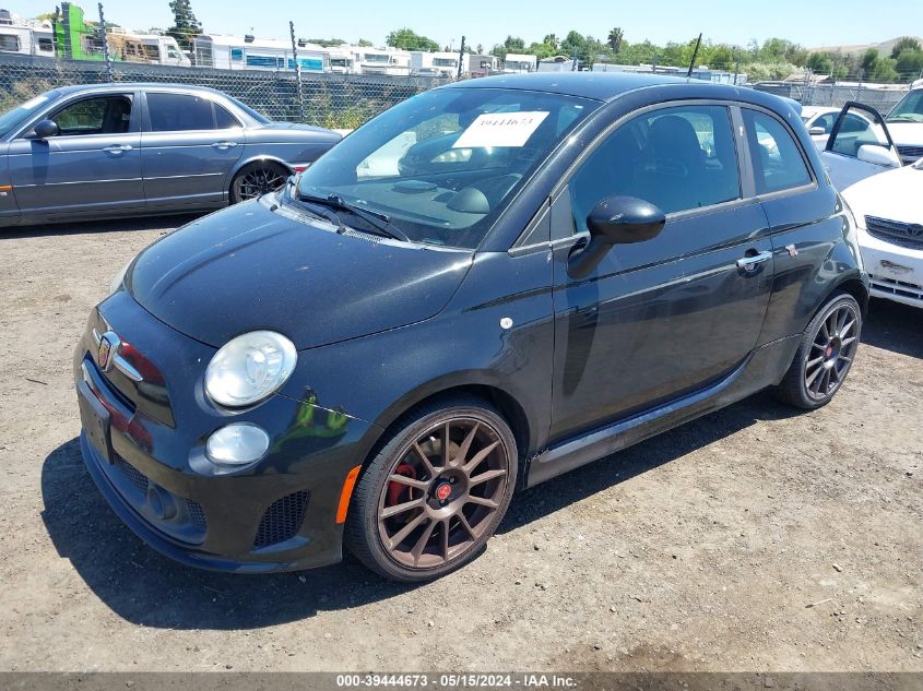 2013 Fiat 500 Abarth VIN: 3C3CFFFH7DT743280 Lot: 39444673