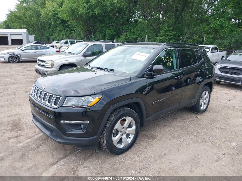 2018 Jeep Compass Latitude 4X4 VIN: 3C4NJDBB6JT435456 Lot: 39444674