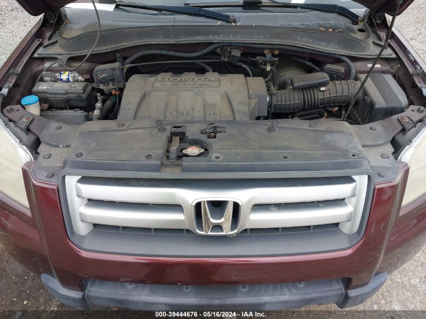 2008 Honda Pilot Ex-L VIN: 5FNYF18518B014686 Lot: 39444676