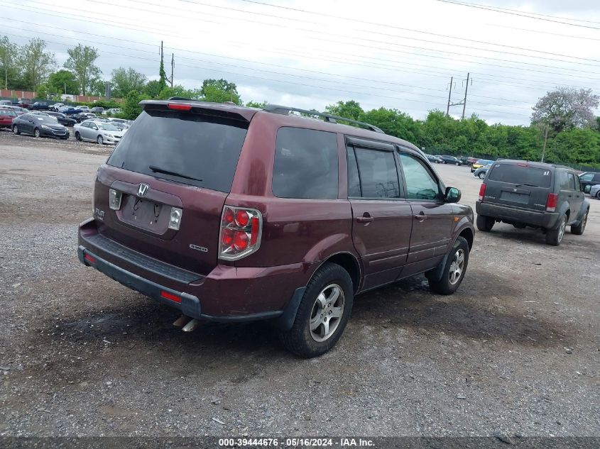 2008 Honda Pilot Ex-L VIN: 5FNYF18518B014686 Lot: 39444676