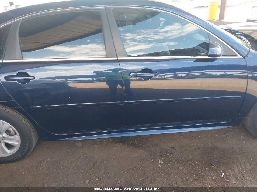 2012 Chevrolet Impala Ls VIN: 2G1WF5E32C1268378 Lot: 39444680