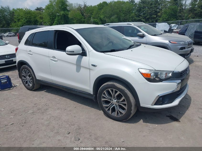 2016 Mitsubishi Outlander Sport 2.0 Es VIN: JA4AR3AU9GZ052899 Lot: 39444684