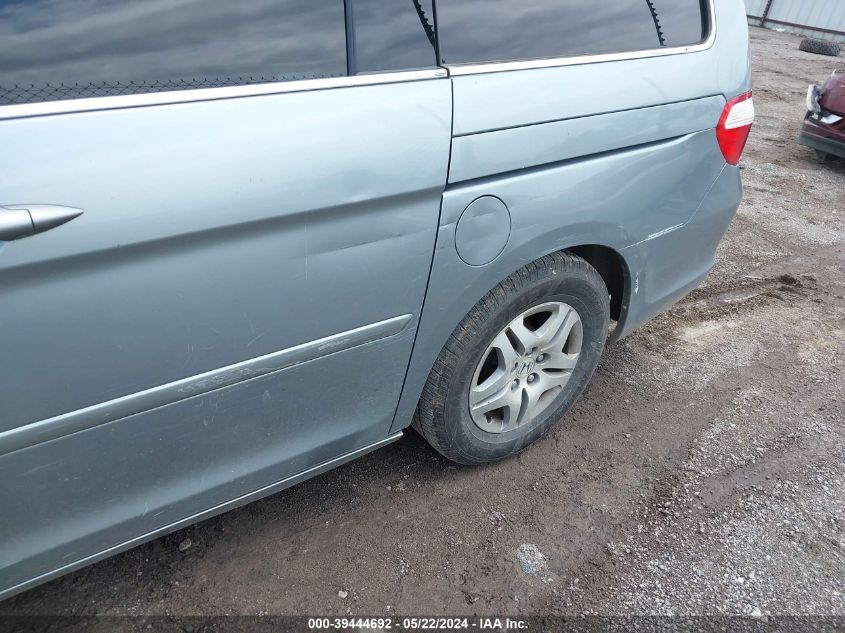 2007 Honda Odyssey Ex-L VIN: 5FNRL38737B086515 Lot: 39444692