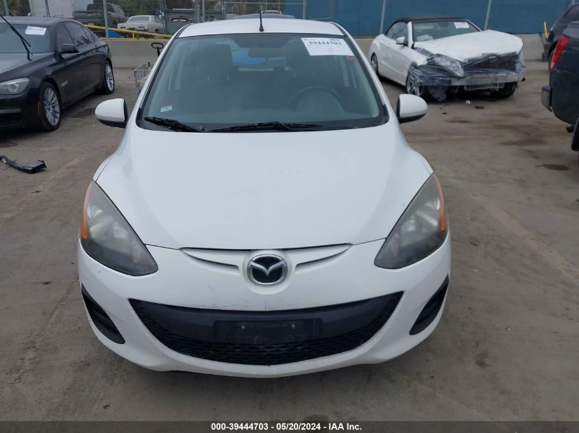 2014 Mazda Mazda2 Sport VIN: JM1DE1KZXE0186884 Lot: 39444703