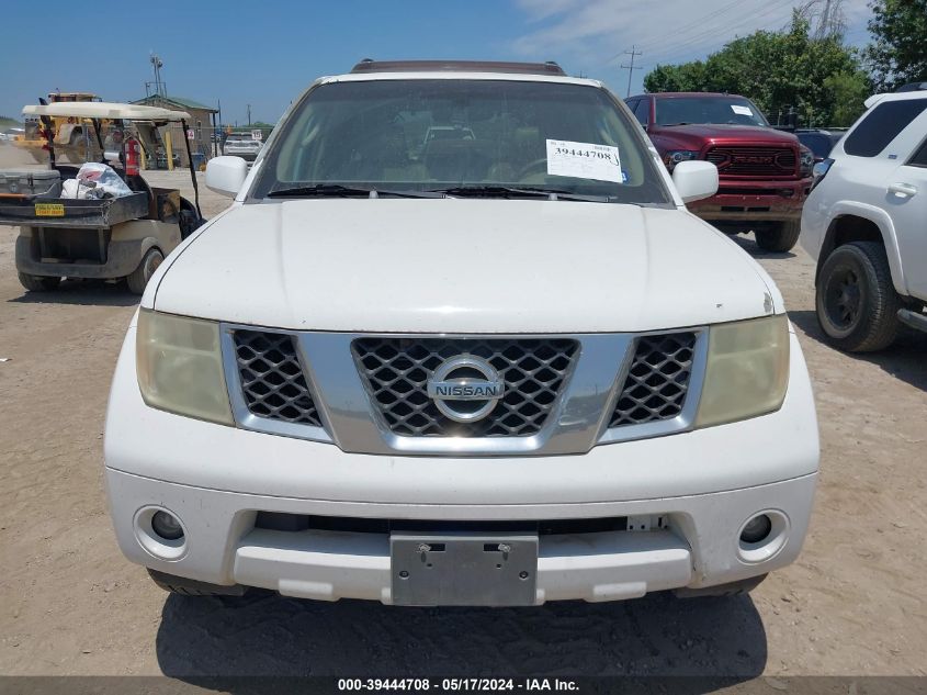 2006 Nissan Pathfinder Le/Se/Xe VIN: 5N1AR18U56C681993 Lot: 39444708