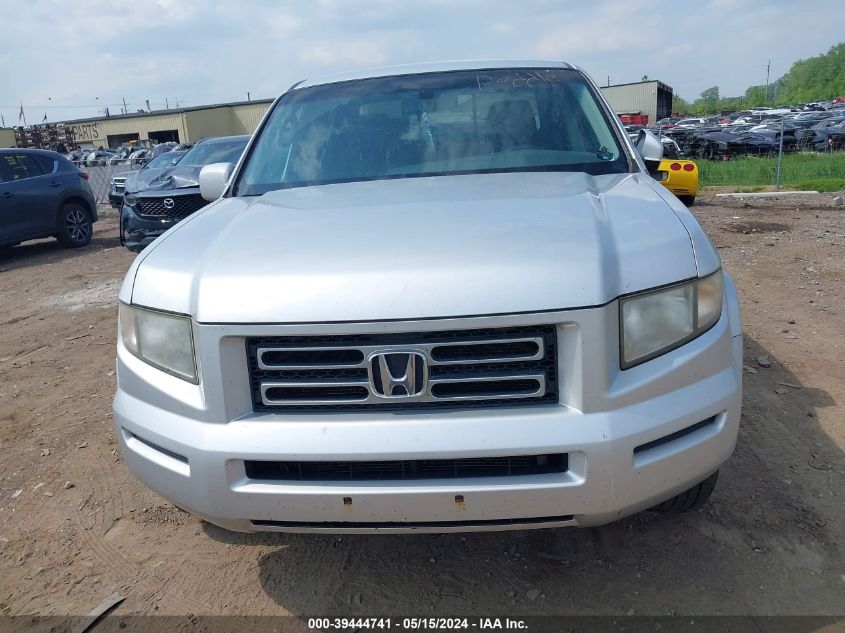 2006 Honda Ridgeline Rtl VIN: 2HJYK16526H507794 Lot: 39444741