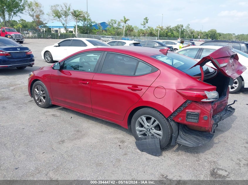 VIN KMHD84LF3HU425391 2017 HYUNDAI ELANTRA SE