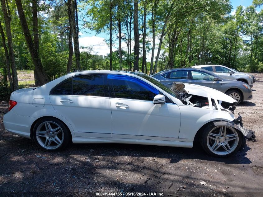 2013 Mercedes-Benz C 250 Luxury/Sport VIN: WDDGF4HB5DA782912 Lot: 39444755