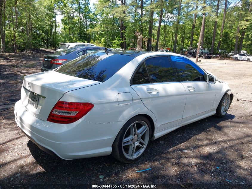 2013 Mercedes-Benz C 250 Luxury/Sport VIN: WDDGF4HB5DA782912 Lot: 39444755