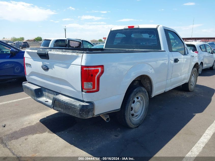 2017 FORD F-150 XL - 1FTMF1C82HKD60667