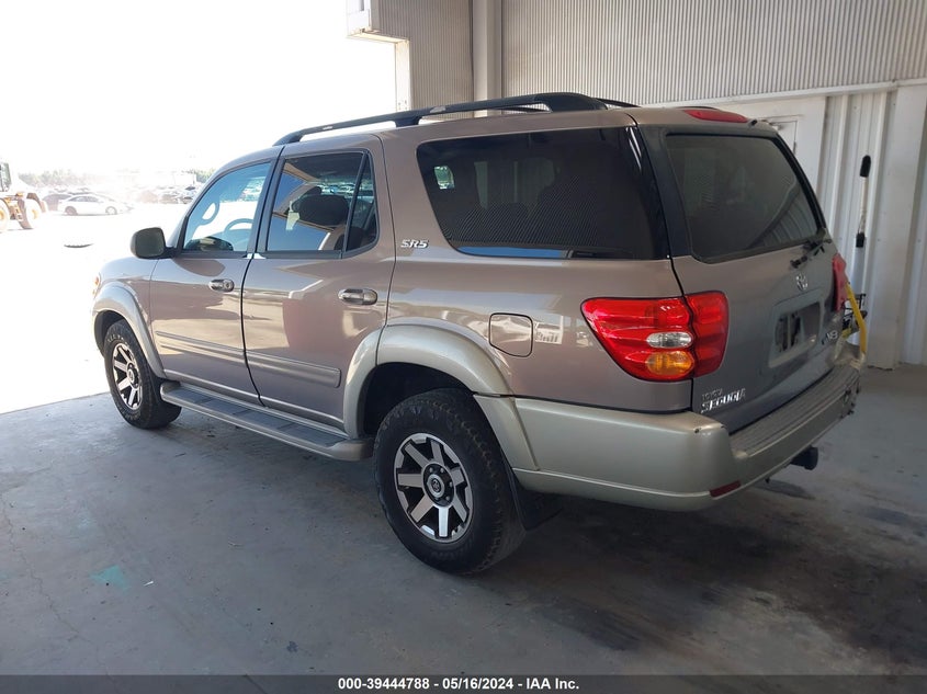 2002 Toyota Sequoia Sr5 V8 VIN: 5TDZT34A02S073436 Lot: 39444788