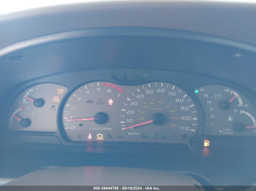 2002 Toyota Sequoia Sr5 V8 VIN: 5TDZT34A02S073436 Lot: 39444788